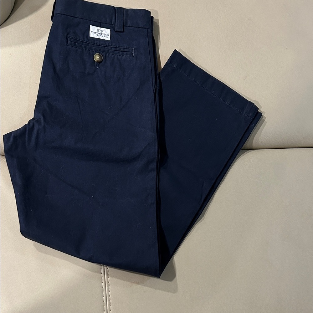 Vineyard Vines Kids Navy Pants 10